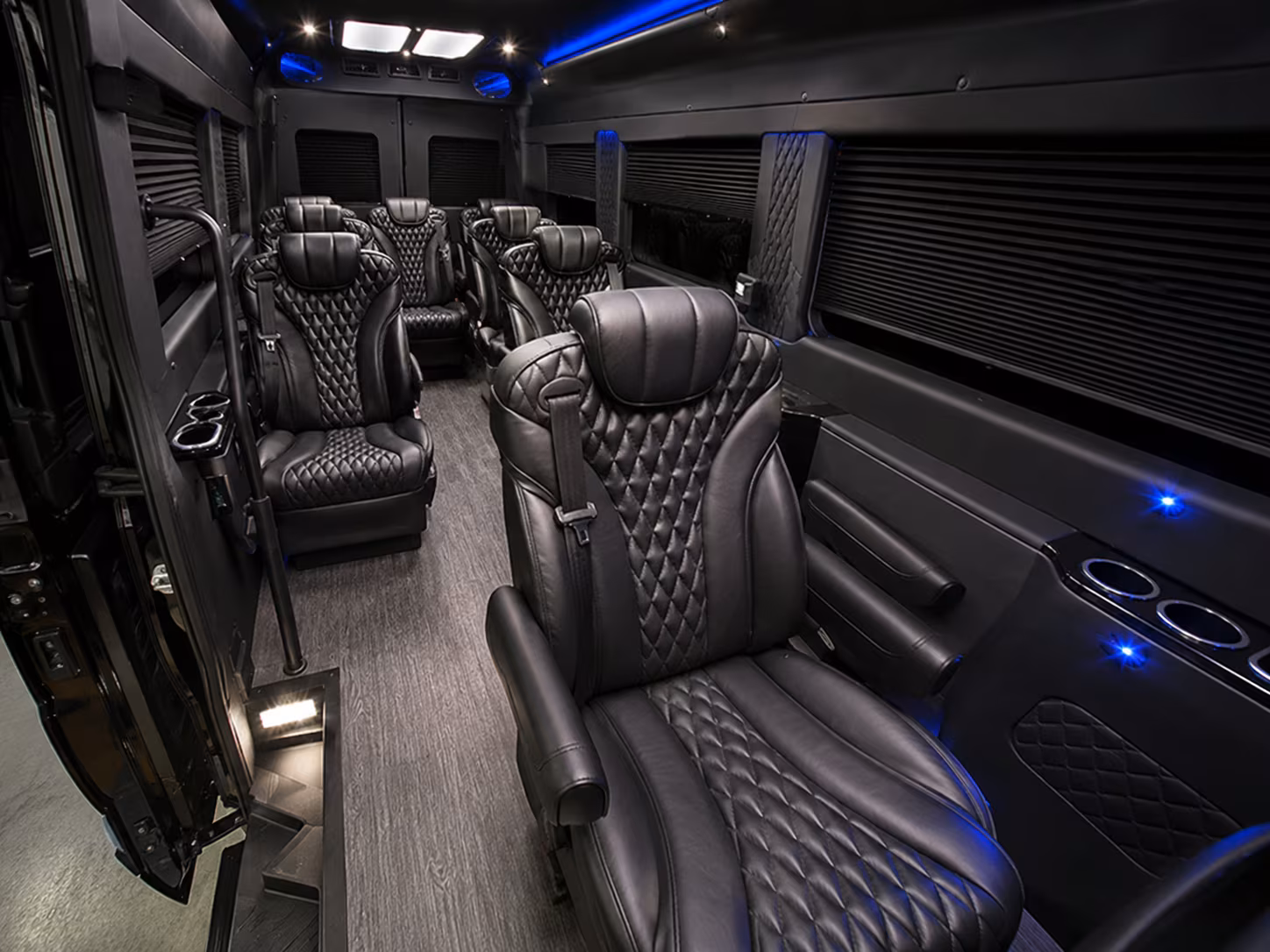 ogden private event transportation onboard seating