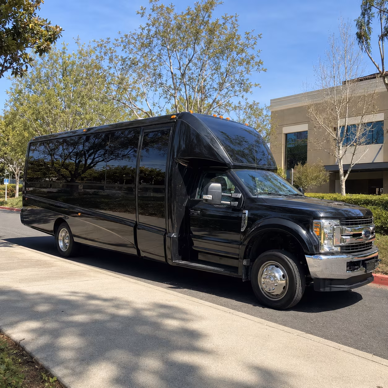 party buses that make the ride to the ogden eccles conference center part of the night
